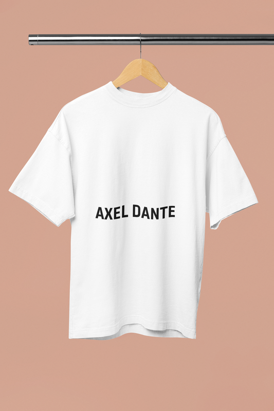 MENS AXEL DANTE OVERSIZED LOGO TEE